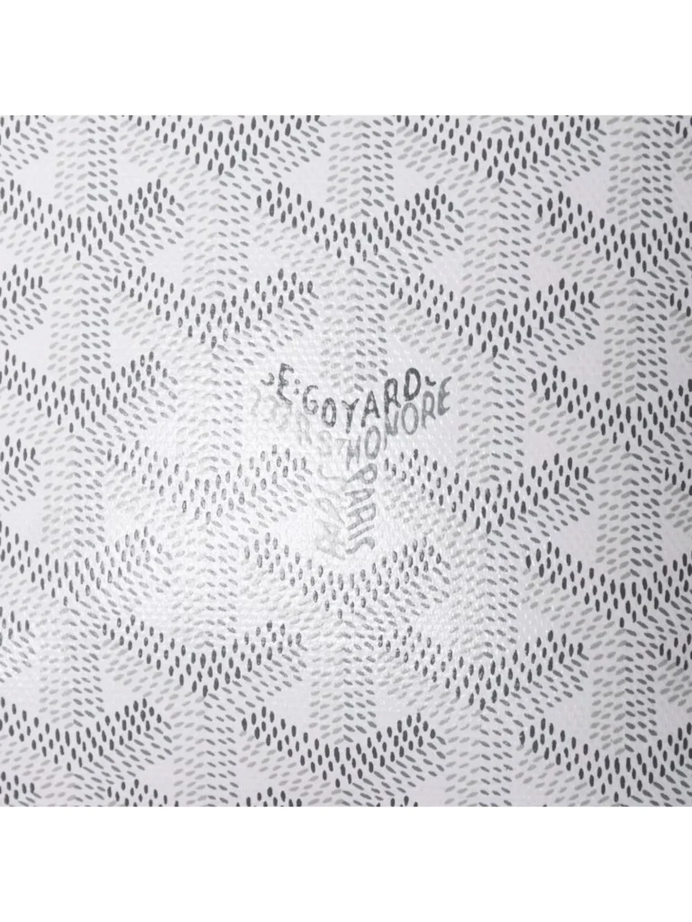 Goyard Limited Handbag Beluga Mini Orange Leather White